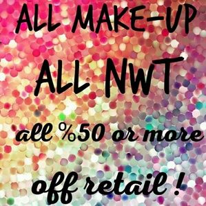 High quality make-up, bags, and jewelry